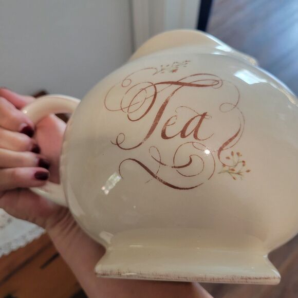 VTG Rae Dunn by Magenta Teapot Paris Spring Rabbit Bunny Limited Edition Ceramic - Picture 6 of 11